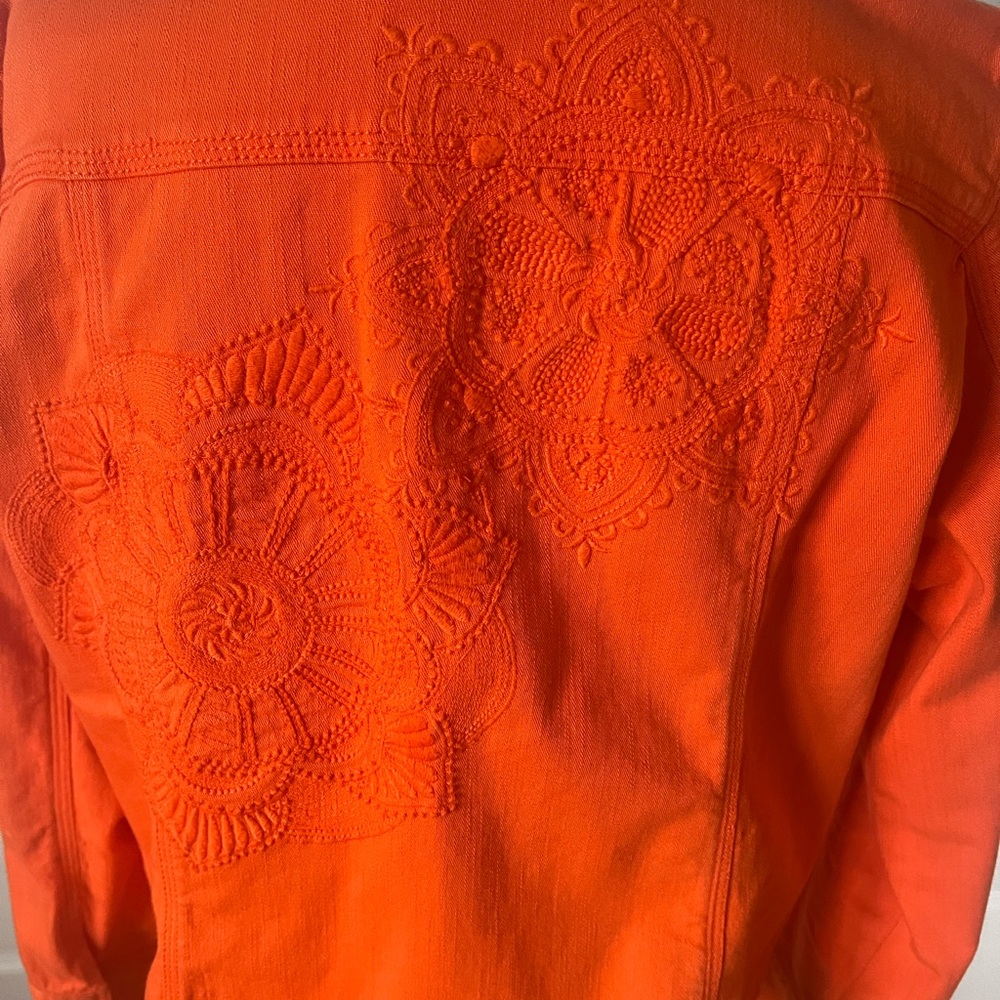 Chico's Embroidered Jacket - Picture 4 of 6